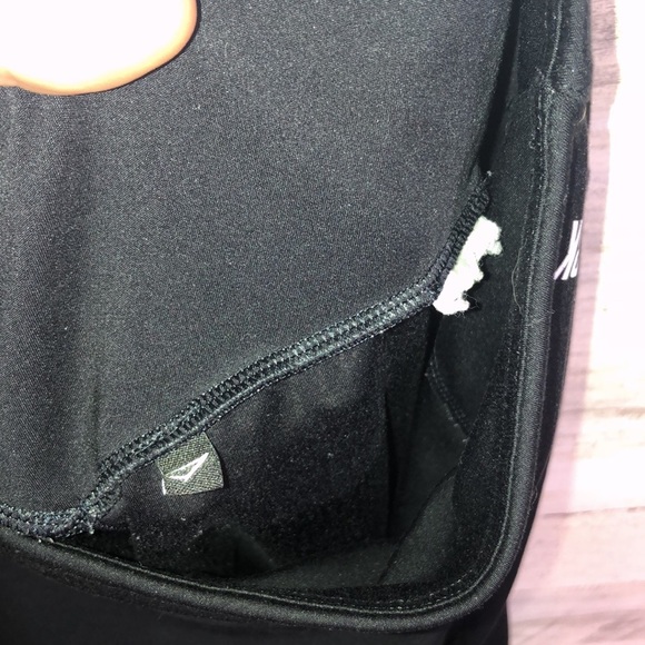 Gymshark black leggings workout leggings pants no size small/medium gym pants - Picture 5 of 6